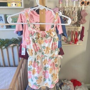 Floral Sleeveless Romper